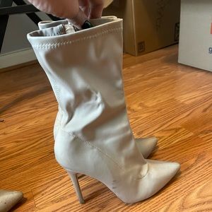 Nude, Very clean and comfy bootie.